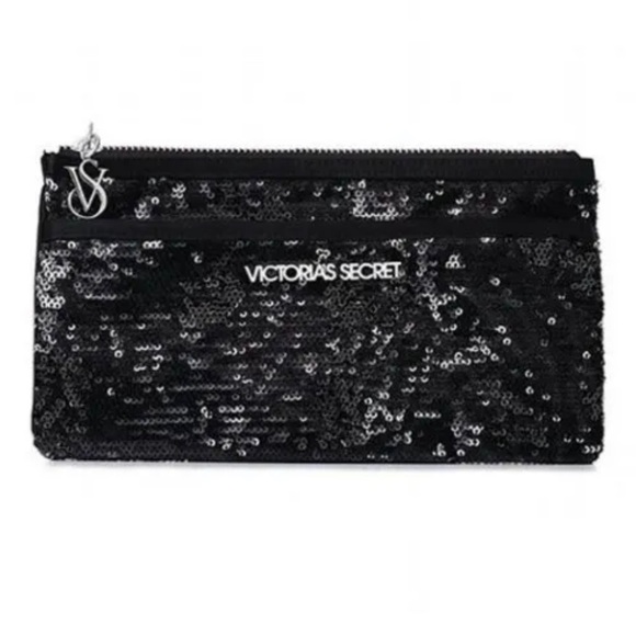 NWT Limited Edition Victoria Secret Sequin Clutch - Picture 1 of 8